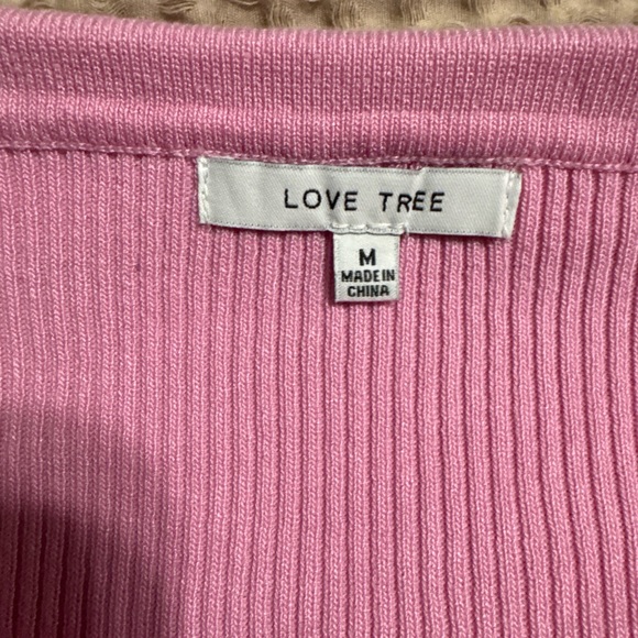 Pink Ribbed Polo Shirt - Picture 3 of 3